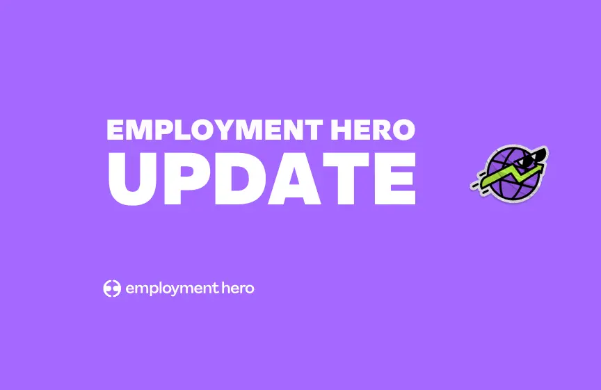 Employment Hero Update Banner